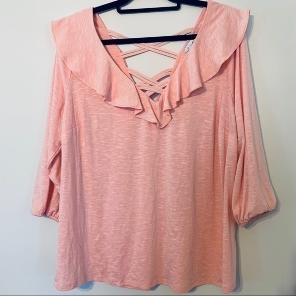 Skies are blue size 1X top
